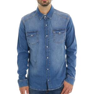 CAMICIA DEAN PONT DENIM AZZURRO